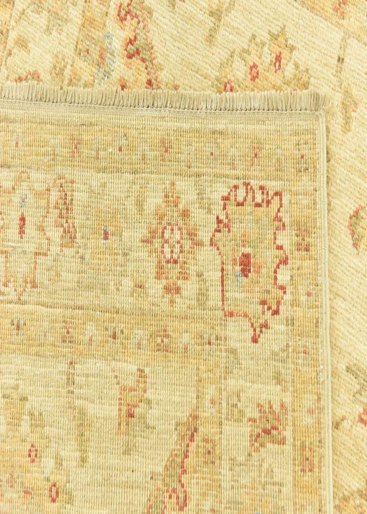 2' 6 x 6' 5 Hand Knotted Peshawar Ziegler Runner Rug