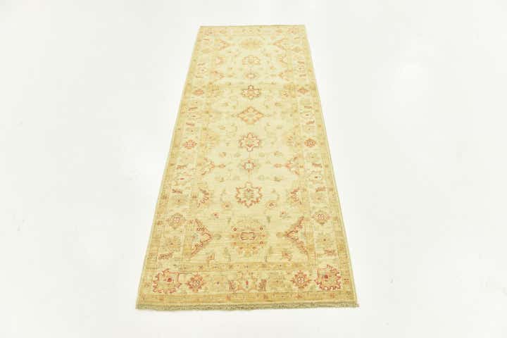 2' 6 x 6' 5 Hand Knotted Peshawar Ziegler Runner Rug