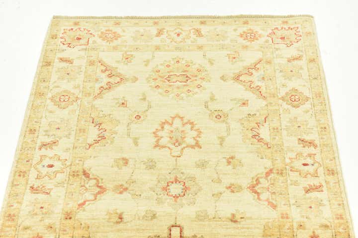 2' 6 x 6' 5 Hand Knotted Peshawar Ziegler Runner Rug