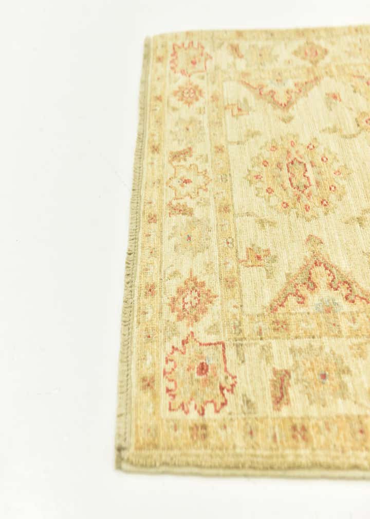 2' 6 x 6' 5 Hand Knotted Peshawar Ziegler Runner Rug
