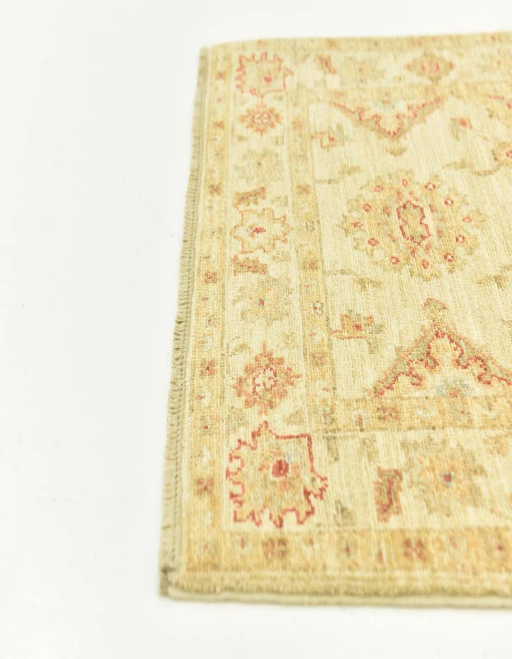 Detail image of 2' 6 x 6' 5 Hand Knotted Peshawar Ziegler Runner Rug