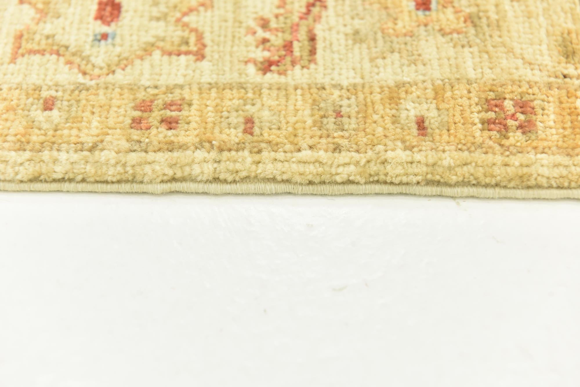2' 6 x 6' 5 Hand Knotted Peshawar Ziegler Runner Rug