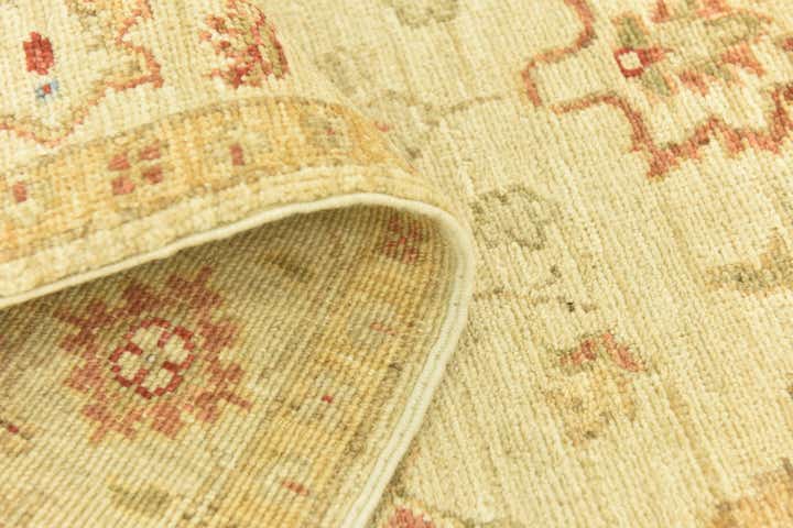 2' 6 x 6' 5 Hand Knotted Peshawar Ziegler Runner Rug