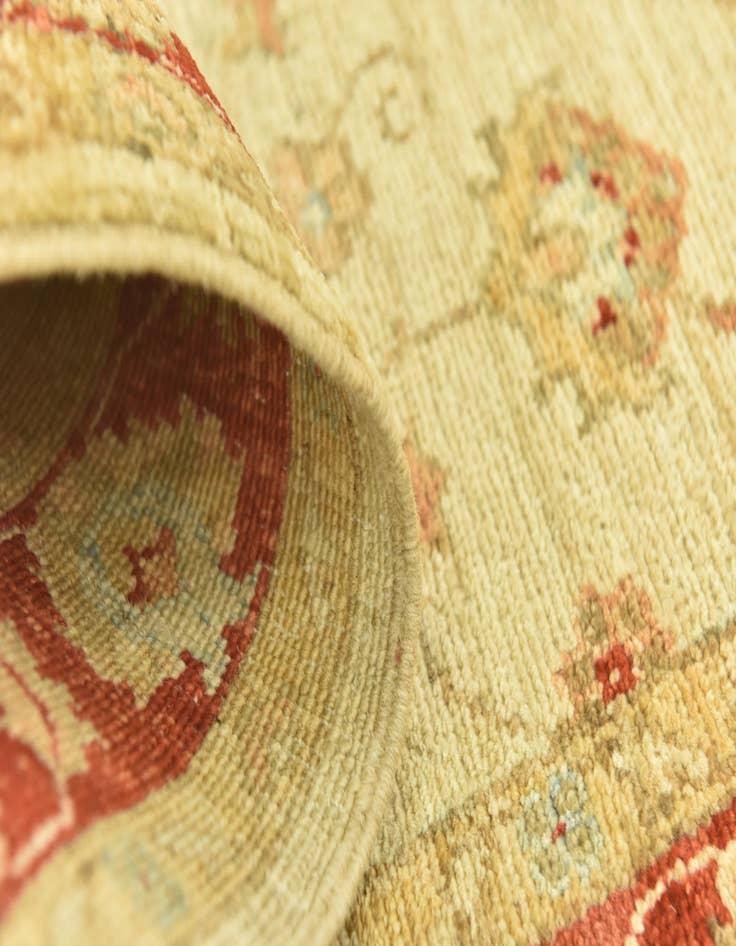 Detail image of 2' 6 x 6' 7  Hand Knotted Peshawar Ziegler Runner Rug