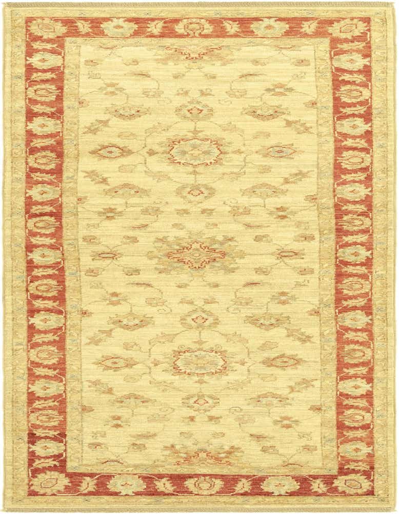 2' 6 x 6' 7 Hand Knotted Peshawar Ziegler Runner Rug