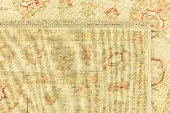 2' 6 x 6' 8 Hand Knotted Peshawar Ziegler Runner Rug