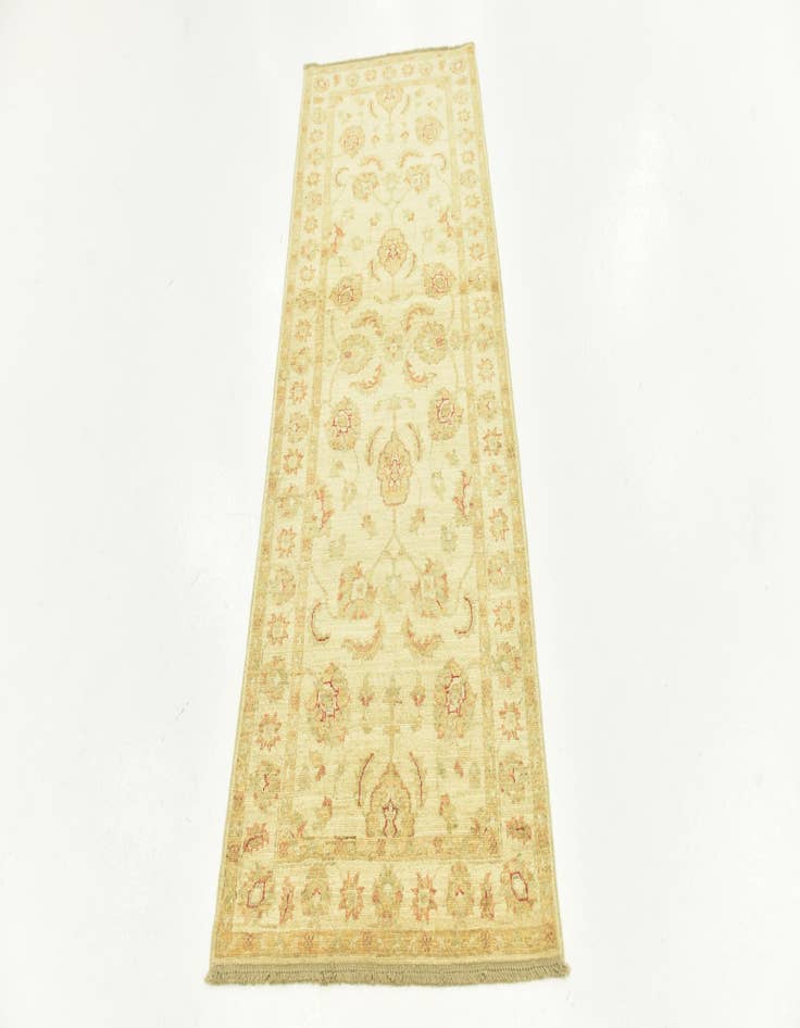 Detail image of 2' 6 x 6' 8 Hand Knotted Peshawar Ziegler Runner Rug