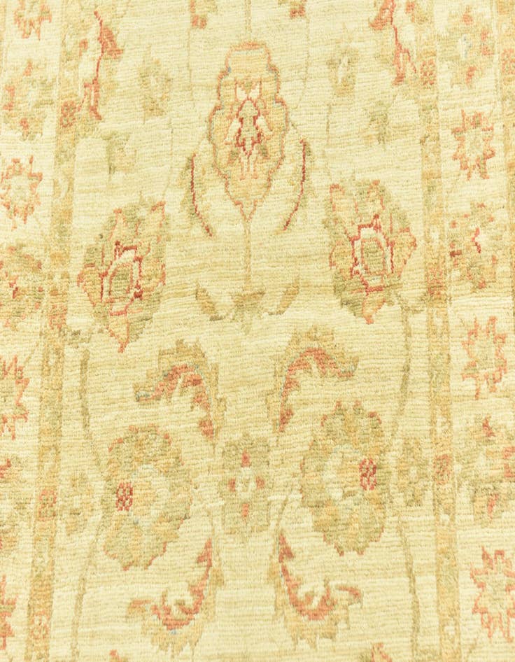 Detail image of 2' 6 x 6' 8 Hand Knotted Peshawar Ziegler Runner Rug