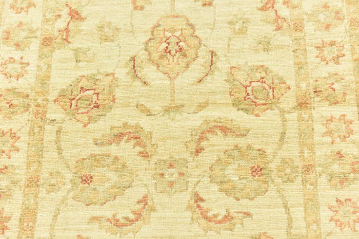 Detail image of 2' 6 x 6' 8 Hand Knotted Peshawar Ziegler Runner Rug