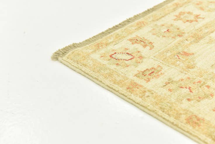 Detail image of 2' 6 x 6' 8 Hand Knotted Peshawar Ziegler Runner Rug