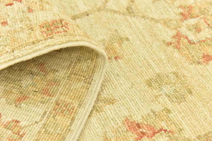 2' 6 x 6' 8 Hand Knotted Peshawar Ziegler Runner Rug