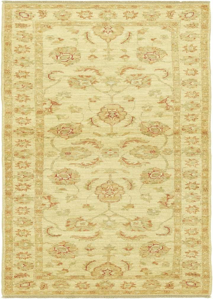 2' 6 x 6' 8 Hand Knotted Peshawar Ziegler Runner Rug
