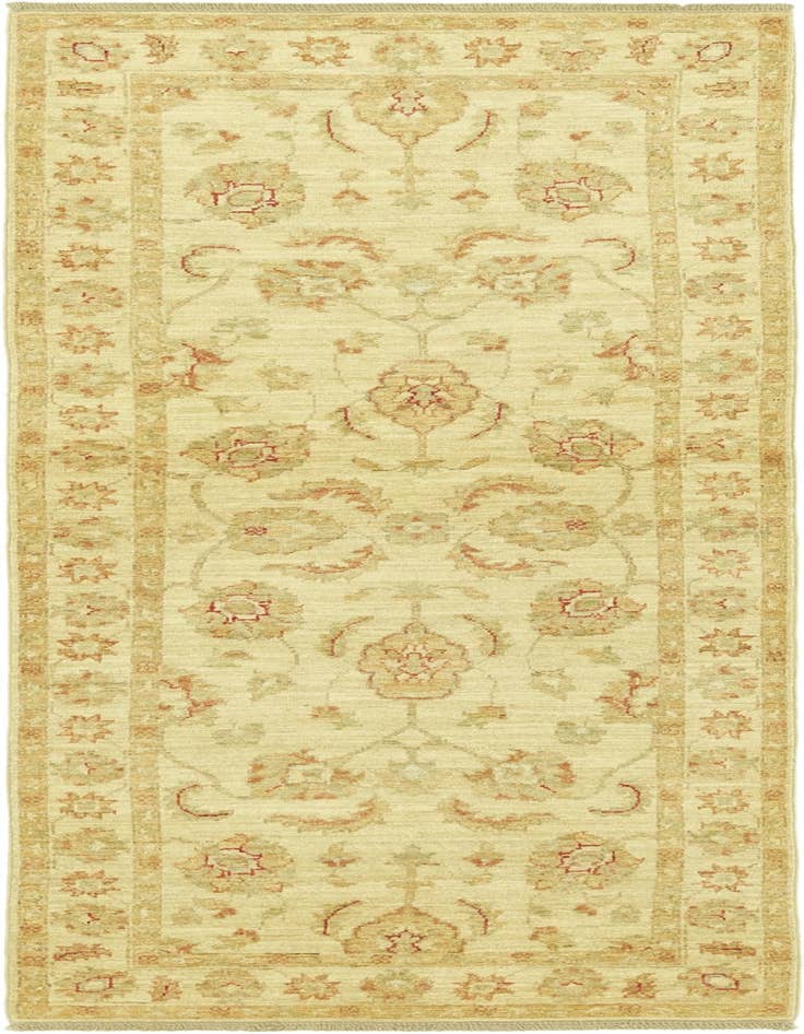Detail image of 2' 6 x 6' 8 Hand Knotted Peshawar Ziegler Runner Rug