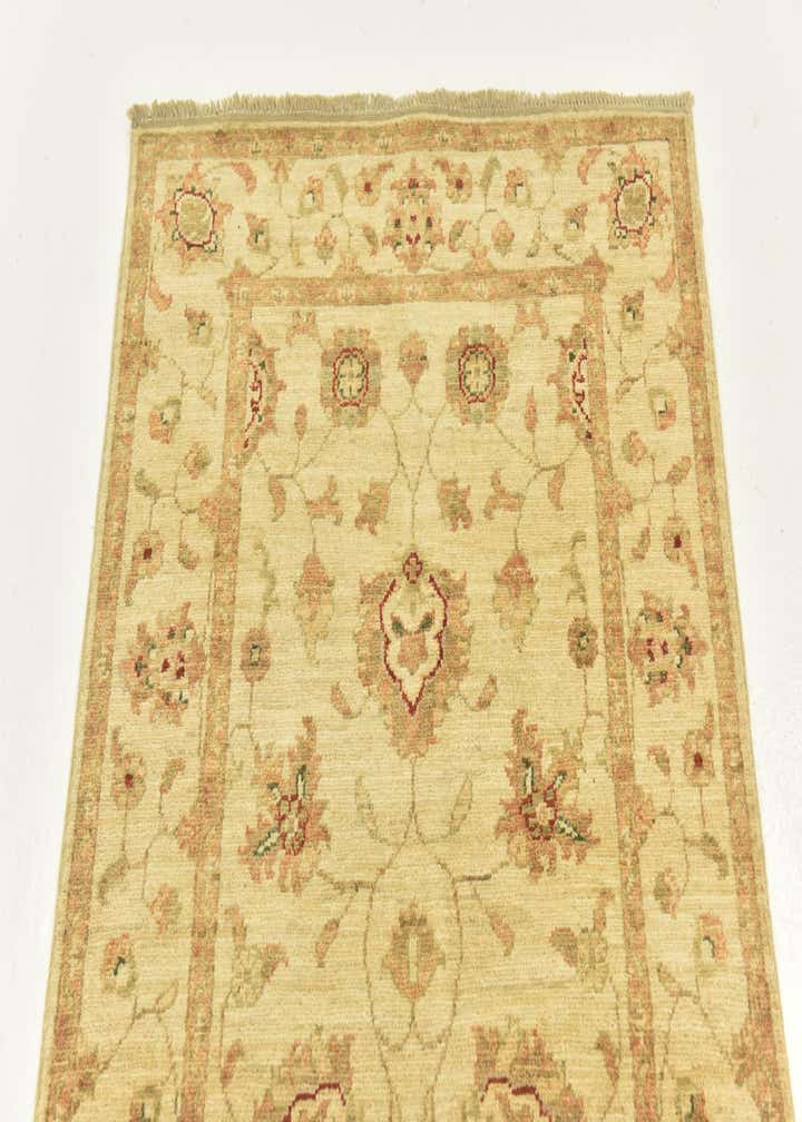 2' 9 x 22' 5 Hand Knotted Peshawar Ziegler Runner Rug