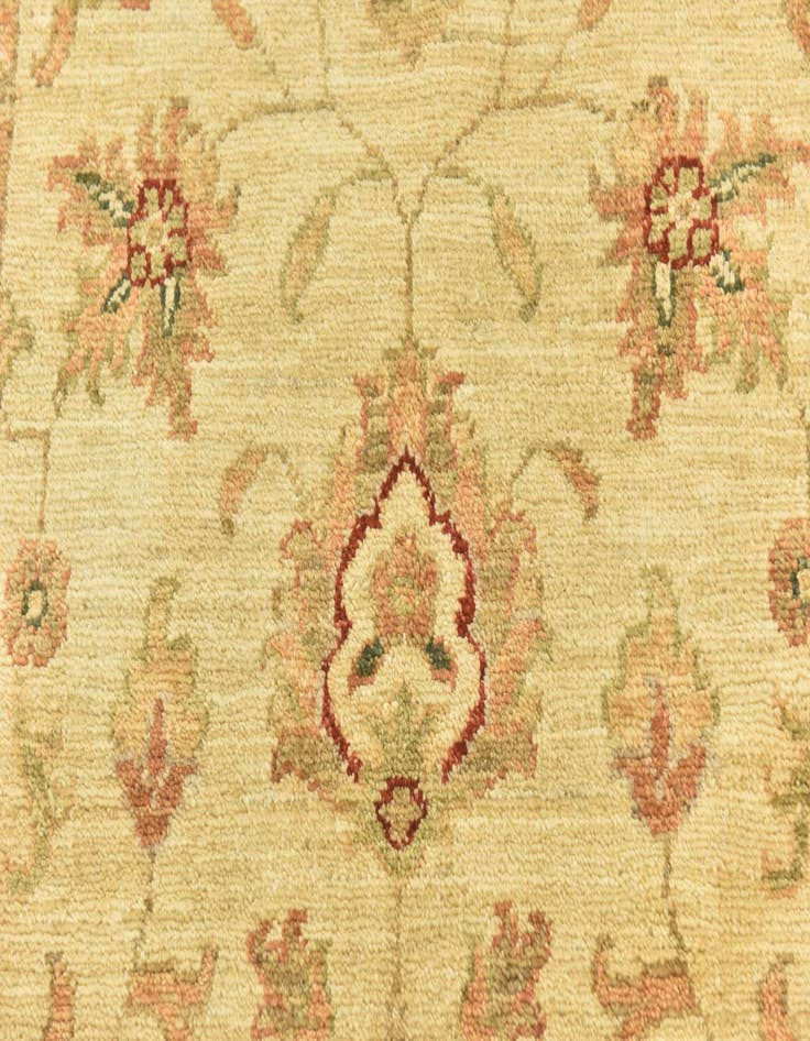 Detail image of 2' 9 x 22' 5 Hand Knotted Peshawar Ziegler Runner Rug