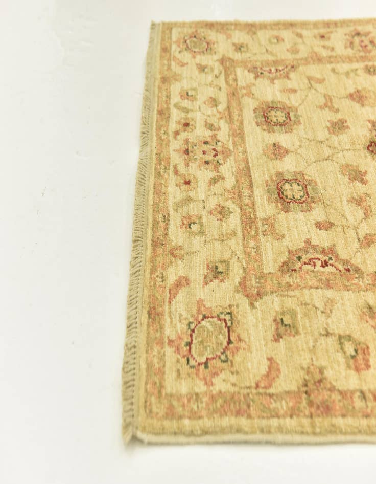 Detail image of 2' 9 x 22' 5 Hand Knotted Peshawar Ziegler Runner Rug