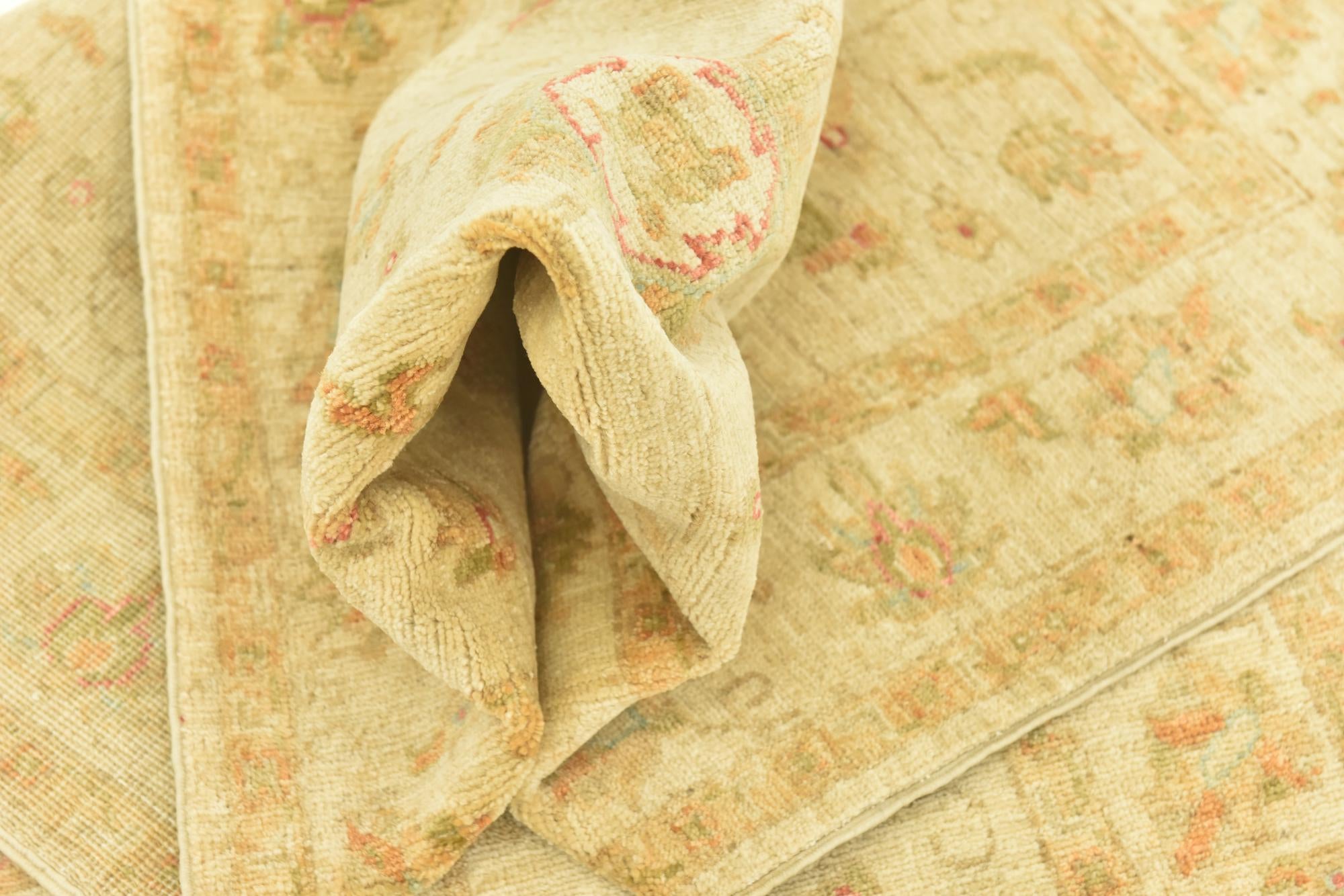 2' 8 x 16' 5 Hand Knotted Peshawar Ziegler Runner Rug