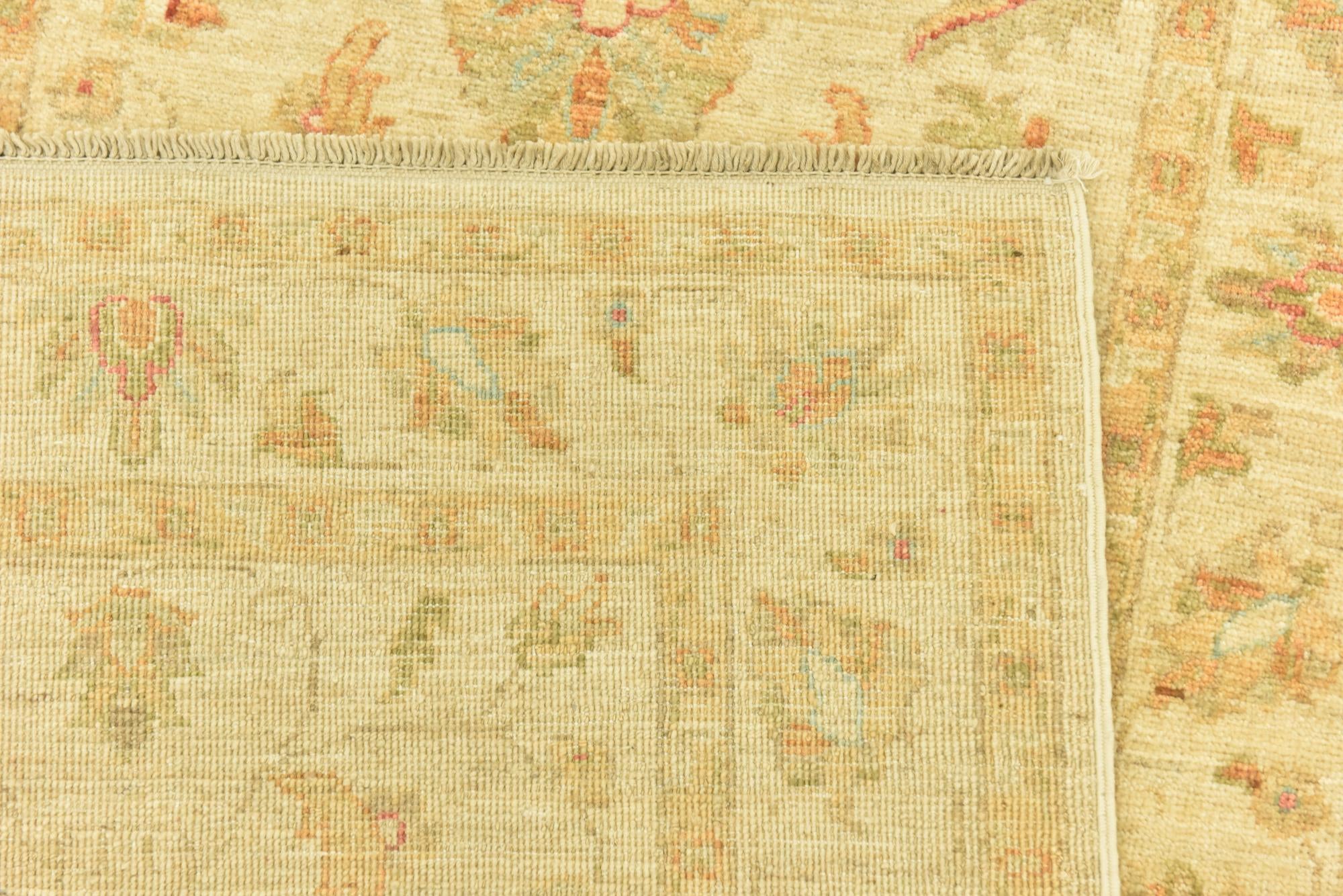 2' 8 x 16' 5 Hand Knotted Peshawar Ziegler Runner Rug