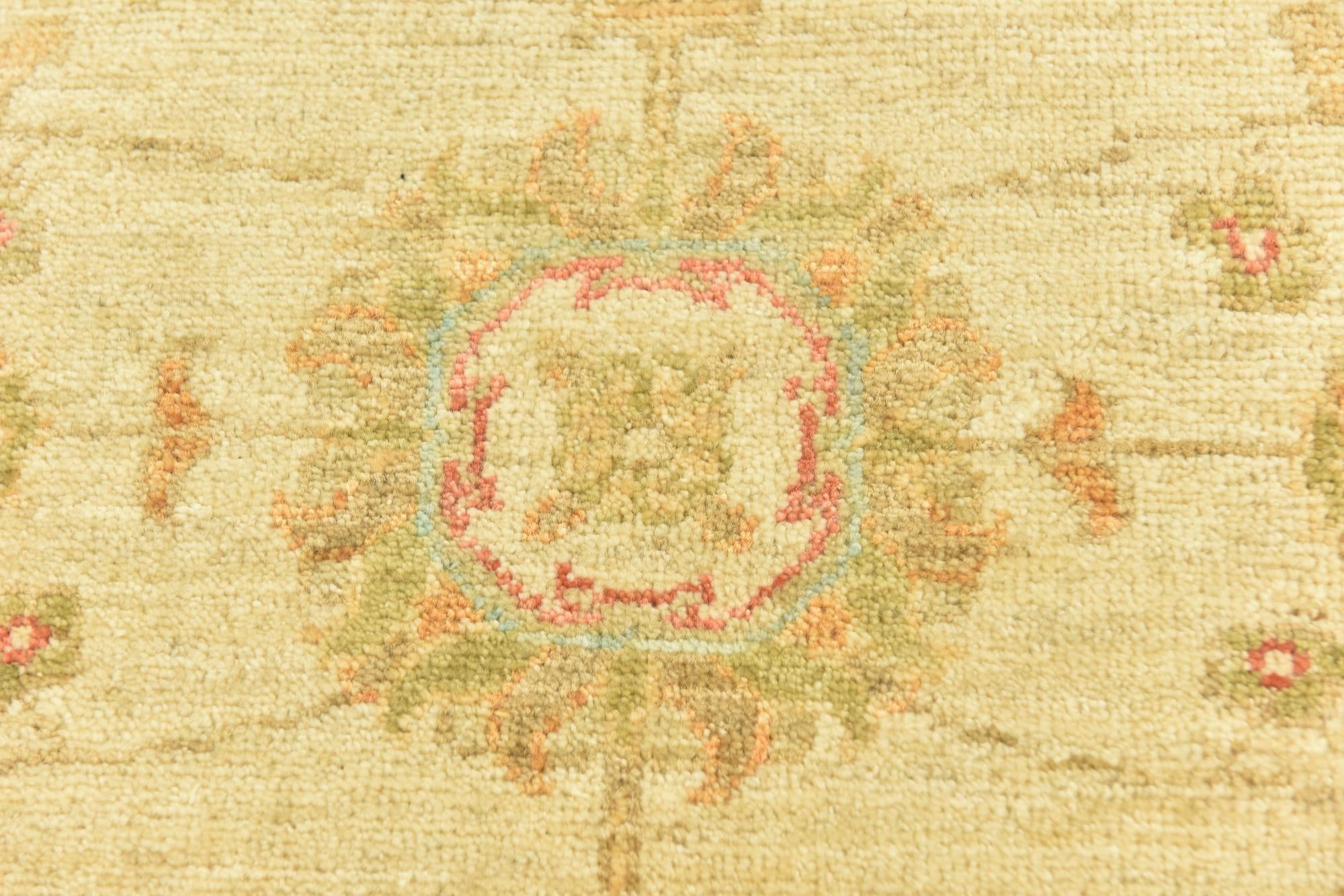 2' 8 x 16' 5 Hand Knotted Peshawar Ziegler Runner Rug