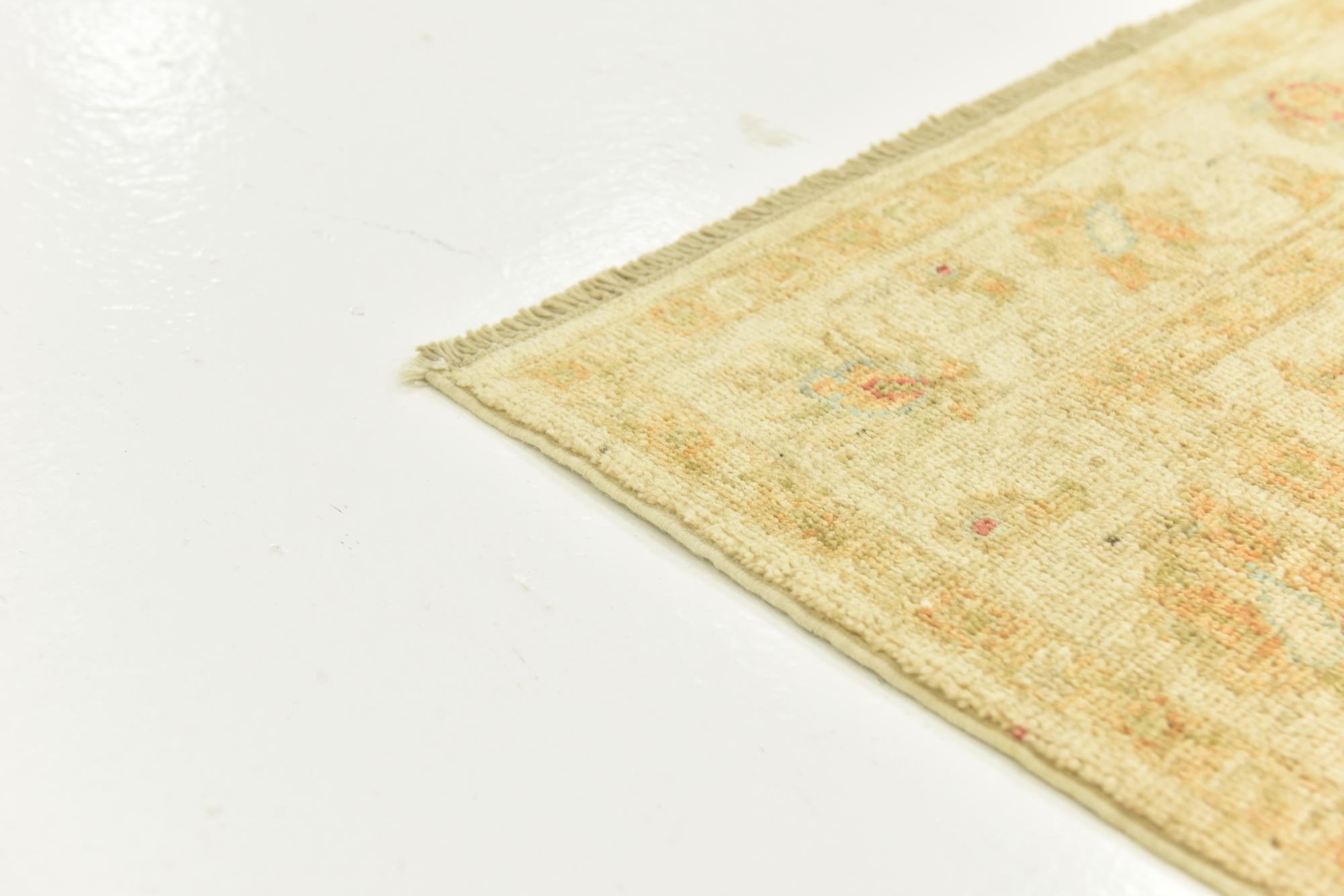2' 8 x 16' 5 Hand Knotted Peshawar Ziegler Runner Rug
