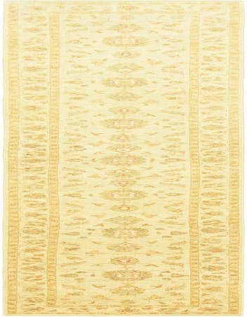 Detail image of 2' 8 x 16' 5 Hand Knotted Peshawar Ziegler Runner Rug