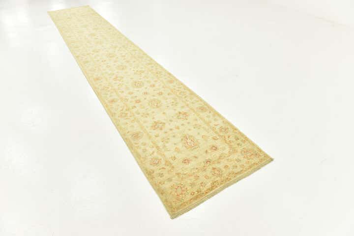 2' 8 x 16' 1 Hand Knotted Peshawar Ziegler Runner Rug