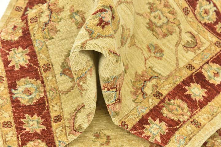 2' 9 x 11' 1 Hand Knotted Peshawar Ziegler Runner Rug