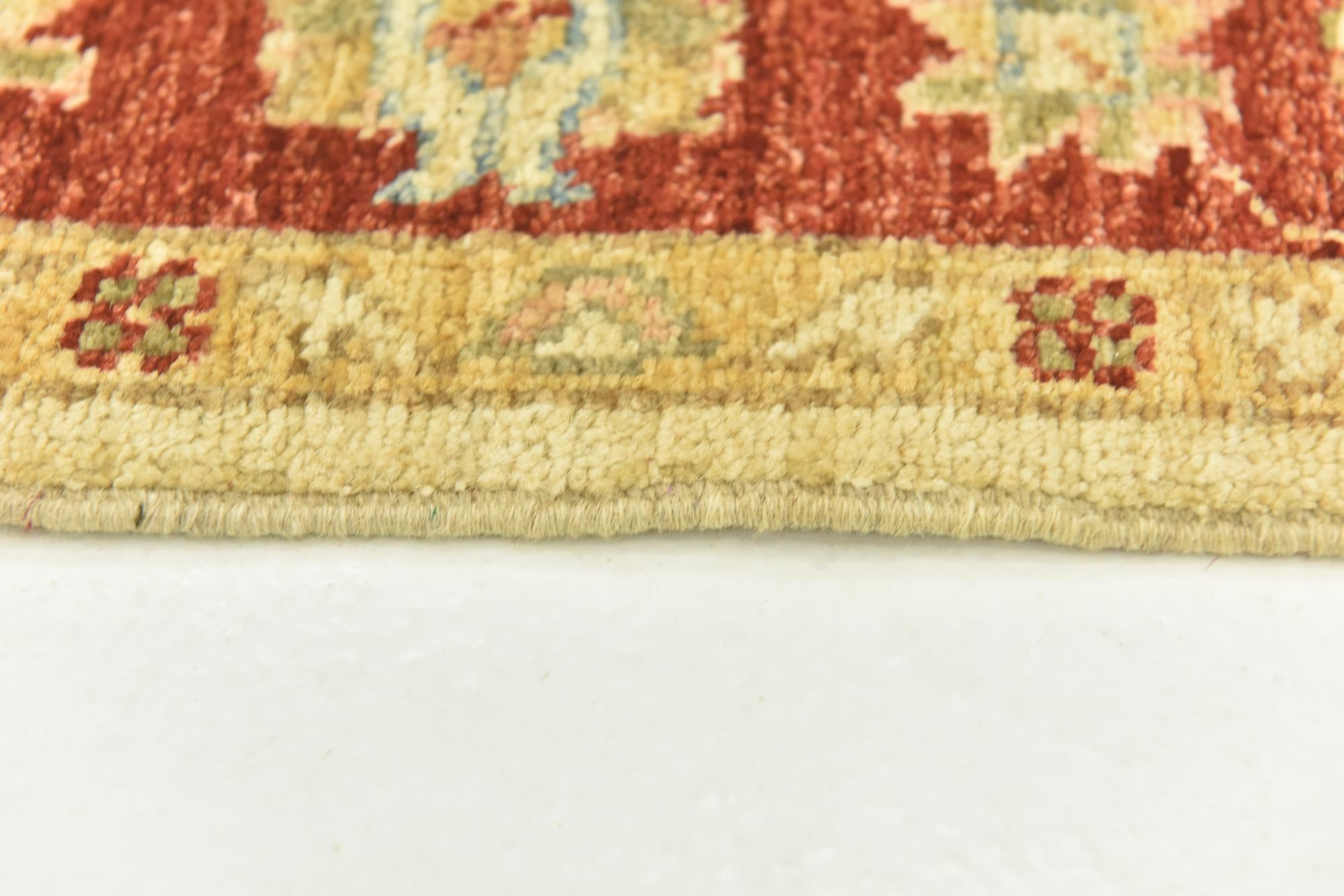 2' 9 x 11' 1 Hand Knotted Peshawar Ziegler Runner Rug