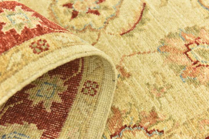2' 9 x 11' 1 Hand Knotted Peshawar Ziegler Runner Rug