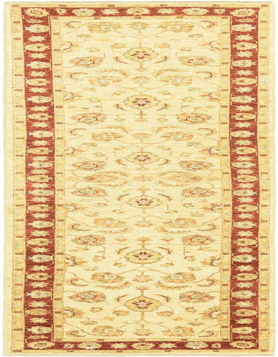 Detail image of 2' 9 x 11' 1 Hand Knotted Peshawar Ziegler Runner Rug