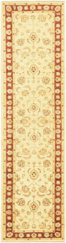 2' 9 x 11' 1 Hand Knotted Peshawar Ziegler Runner Rug