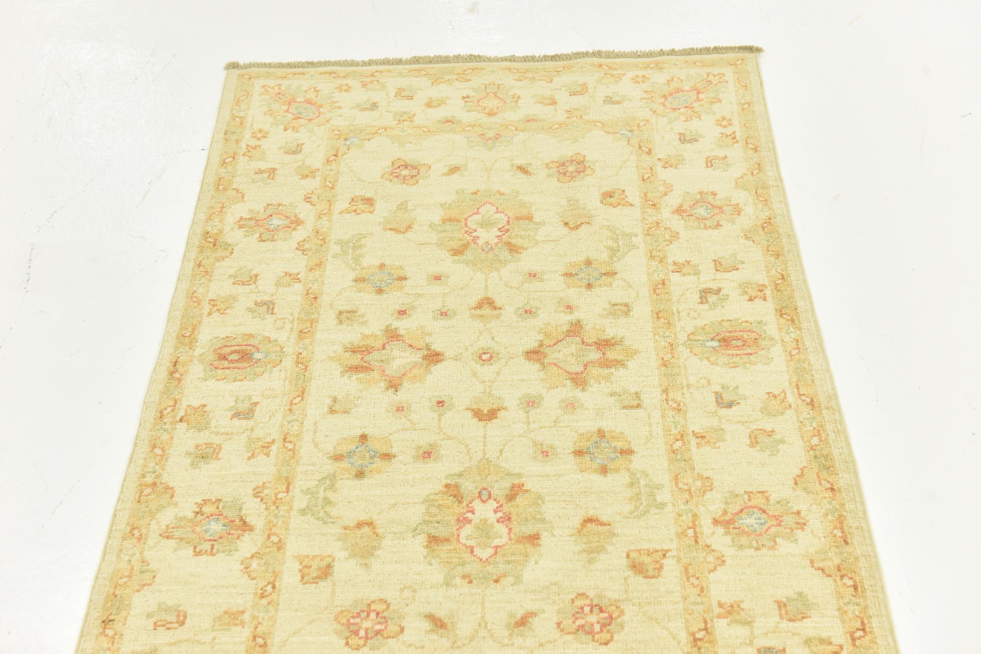 2' 9 x 16' 3 Hand Knotted Peshawar Ziegler Runner Rug