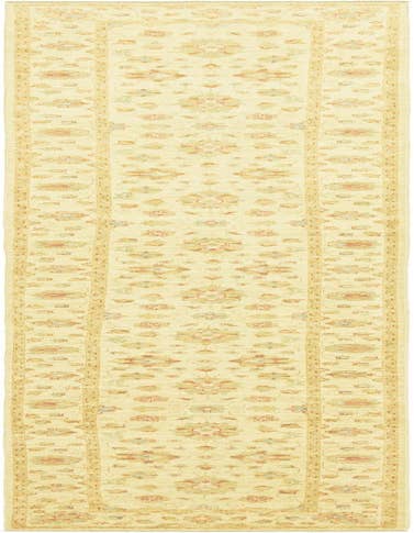 Detail image of 2' 9 x 16' 3 Hand Knotted Peshawar Ziegler Runner Rug