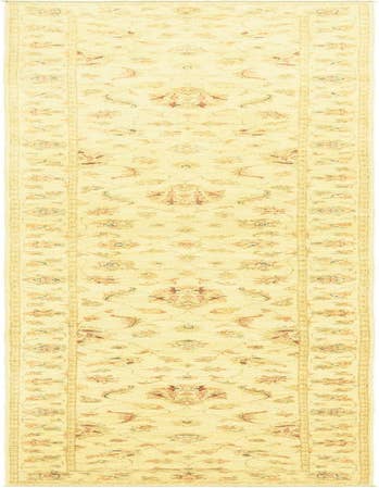 Detail image of 2' 8 x 16' Hand Knotted Peshawar Ziegler Runner Rug