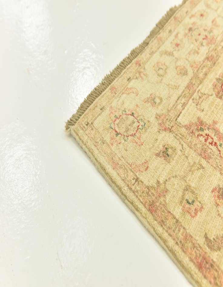 Detail image of 2' 8 x 22' 6 Hand Knotted Peshawar Ziegler Runner Rug