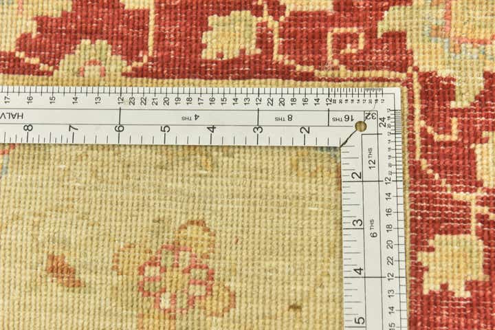 2' 7 x 16' 1 Hand Knotted Peshawar Ziegler Runner Rug