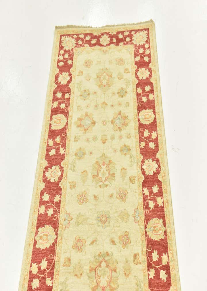 2' 7 x 16' 1 Hand Knotted Peshawar Ziegler Runner Rug