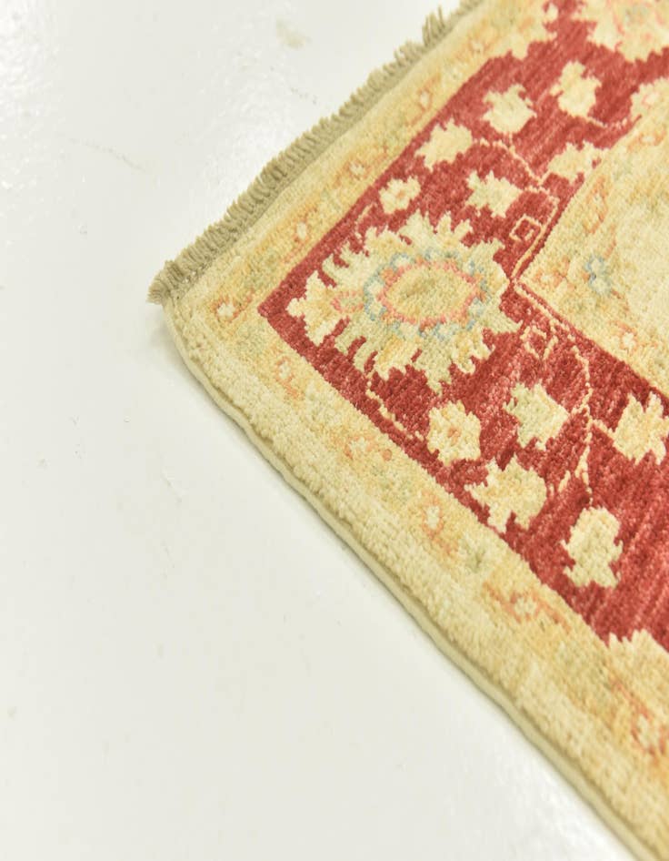 Detail image of 2' 7 x 16' 1  Hand Knotted Peshawar Ziegler Runner Rug