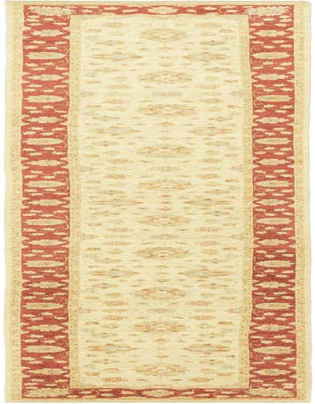 Detail image of 2' 7 x 16' 1 Hand Knotted Peshawar Ziegler Runner Rug