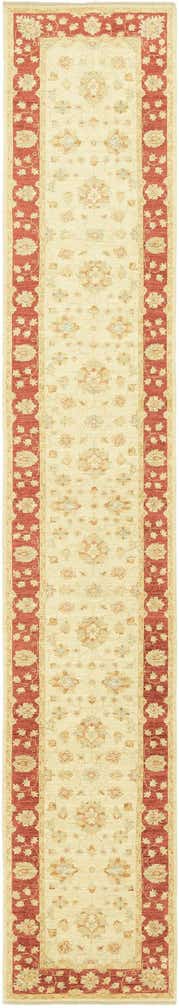 2' 7 x 16' 1 Hand Knotted Peshawar Ziegler Runner Rug