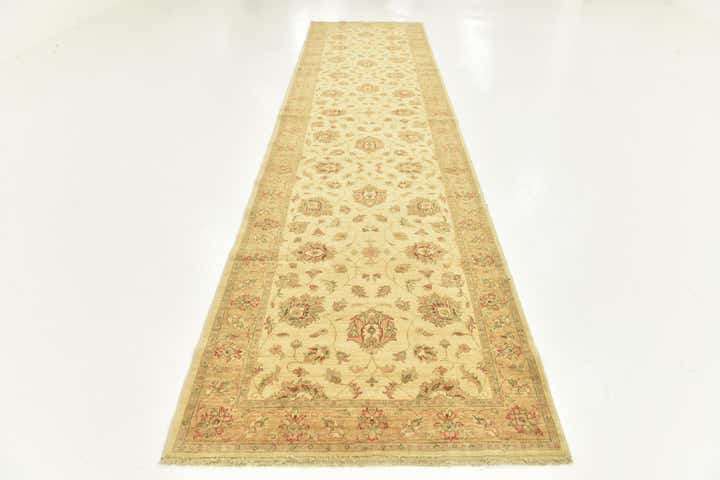 4' x 16' 2 Hand Knotted Peshawar Ziegler Runner Rug