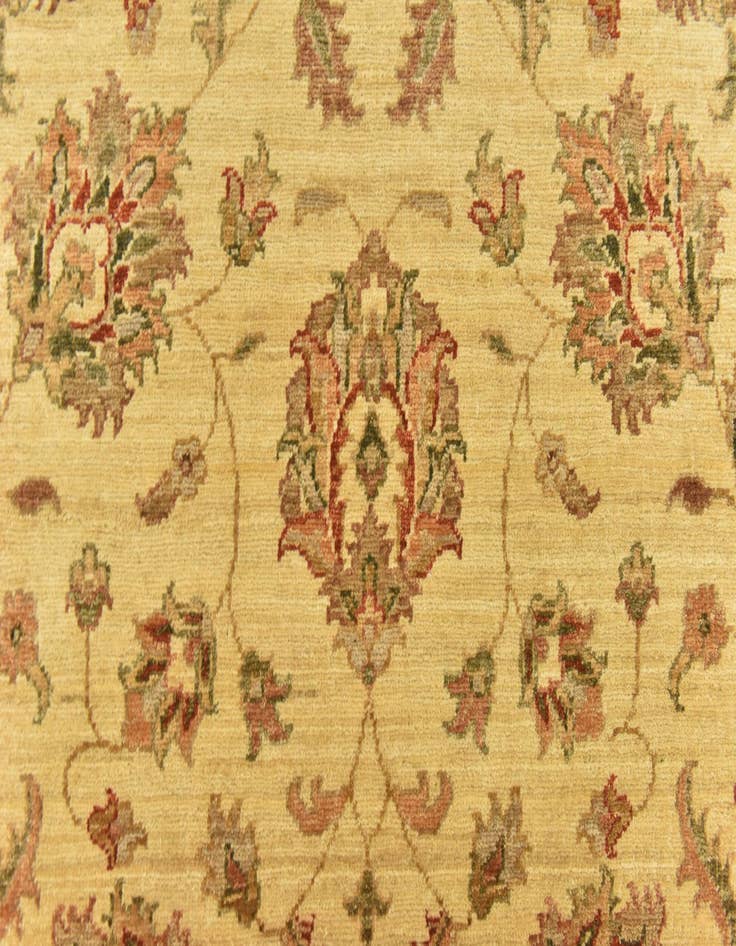 Detail image of 4' x 16' 2  Hand Knotted Peshawar Ziegler Runner Rug