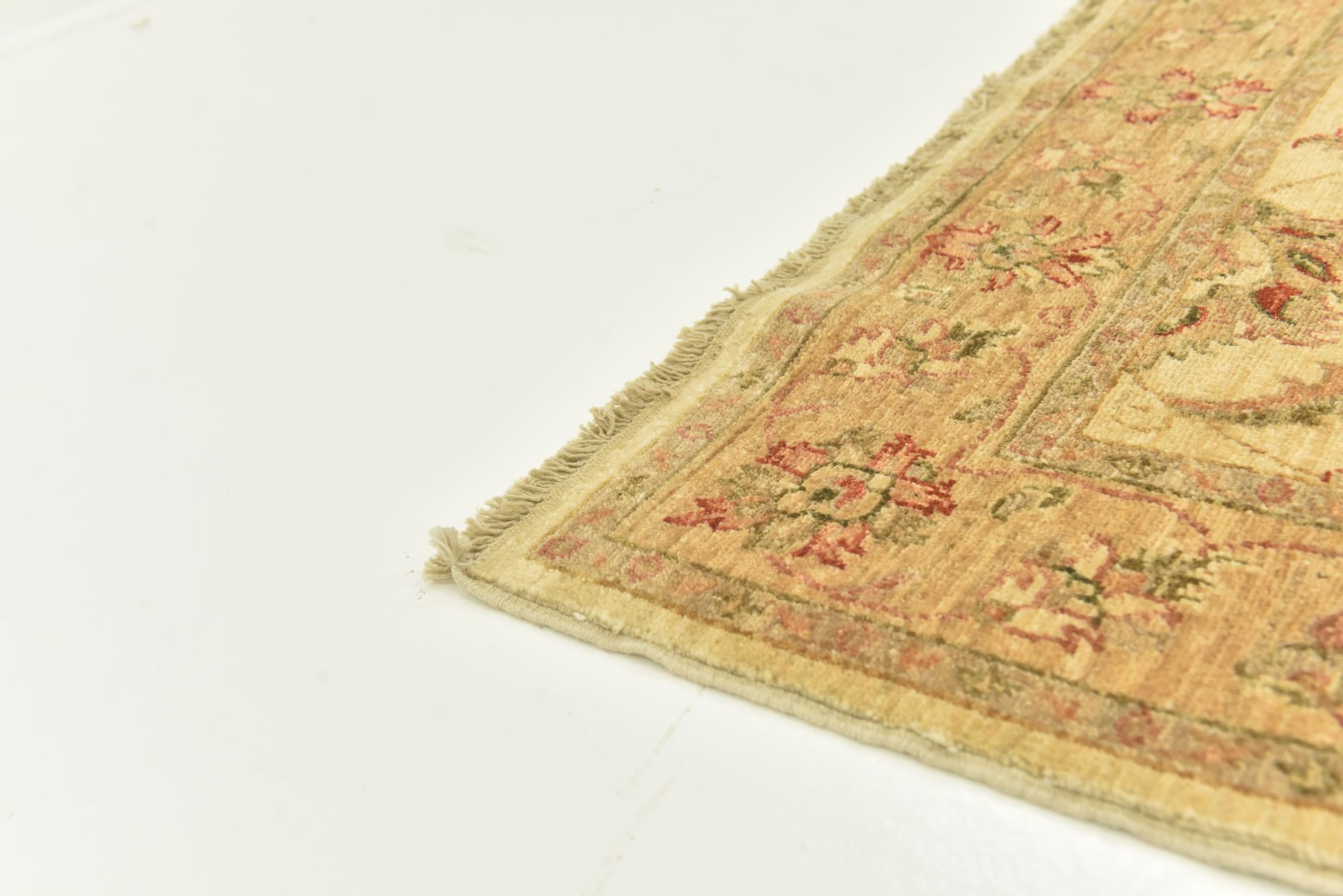4' x 16' 2 Hand Knotted Peshawar Ziegler Runner Rug