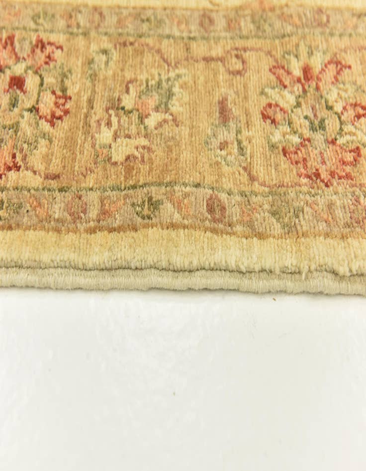 Detail image of 4' x 16' 2  Hand Knotted Peshawar Ziegler Runner Rug