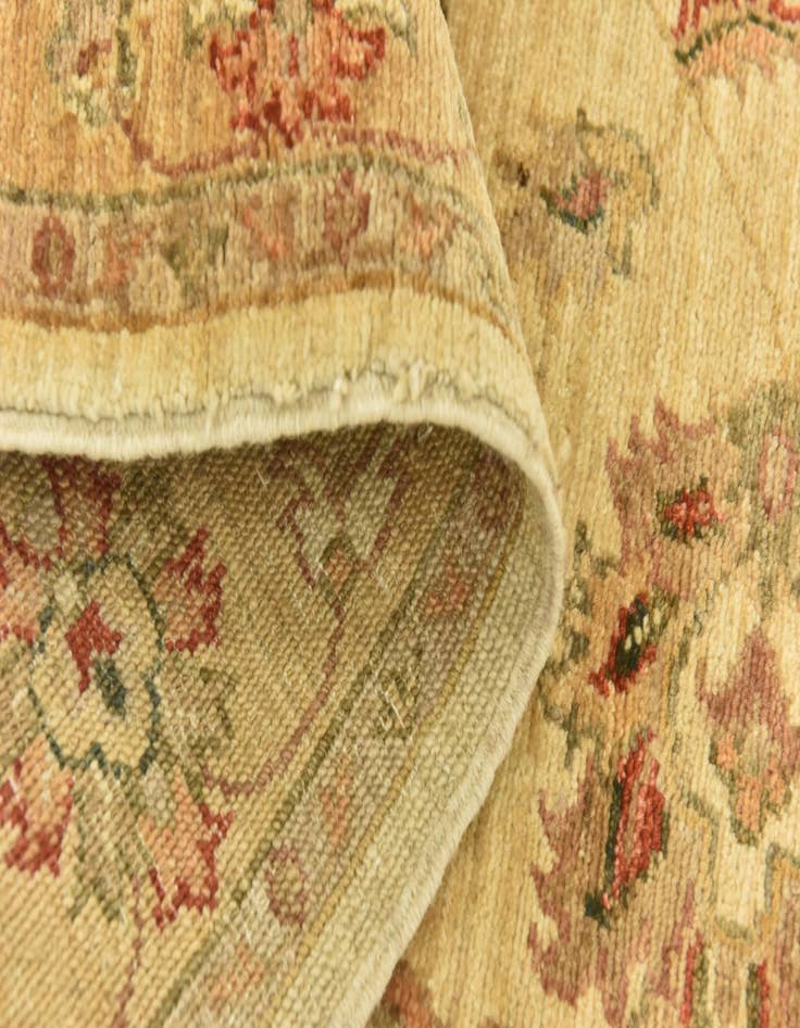Detail image of 4' x 16' 2  Hand Knotted Peshawar Ziegler Runner Rug