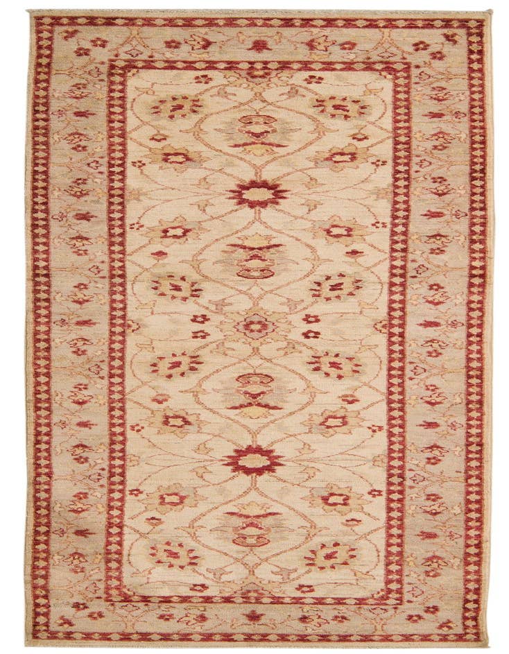 Detail image of 2' 11 x 8' 1 Hand Knotted Peshawar Ziegler Runner Rug