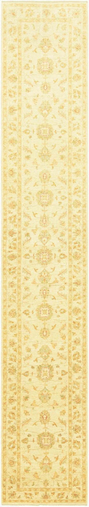 2' 8 x 16' 5  Hand Knotted Peshawar Ziegler Runner Rug