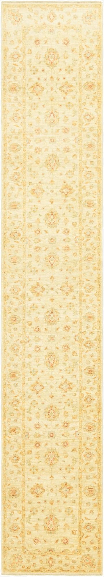2' 8 x 16' 1  Hand Knotted Peshawar Ziegler Runner Rug