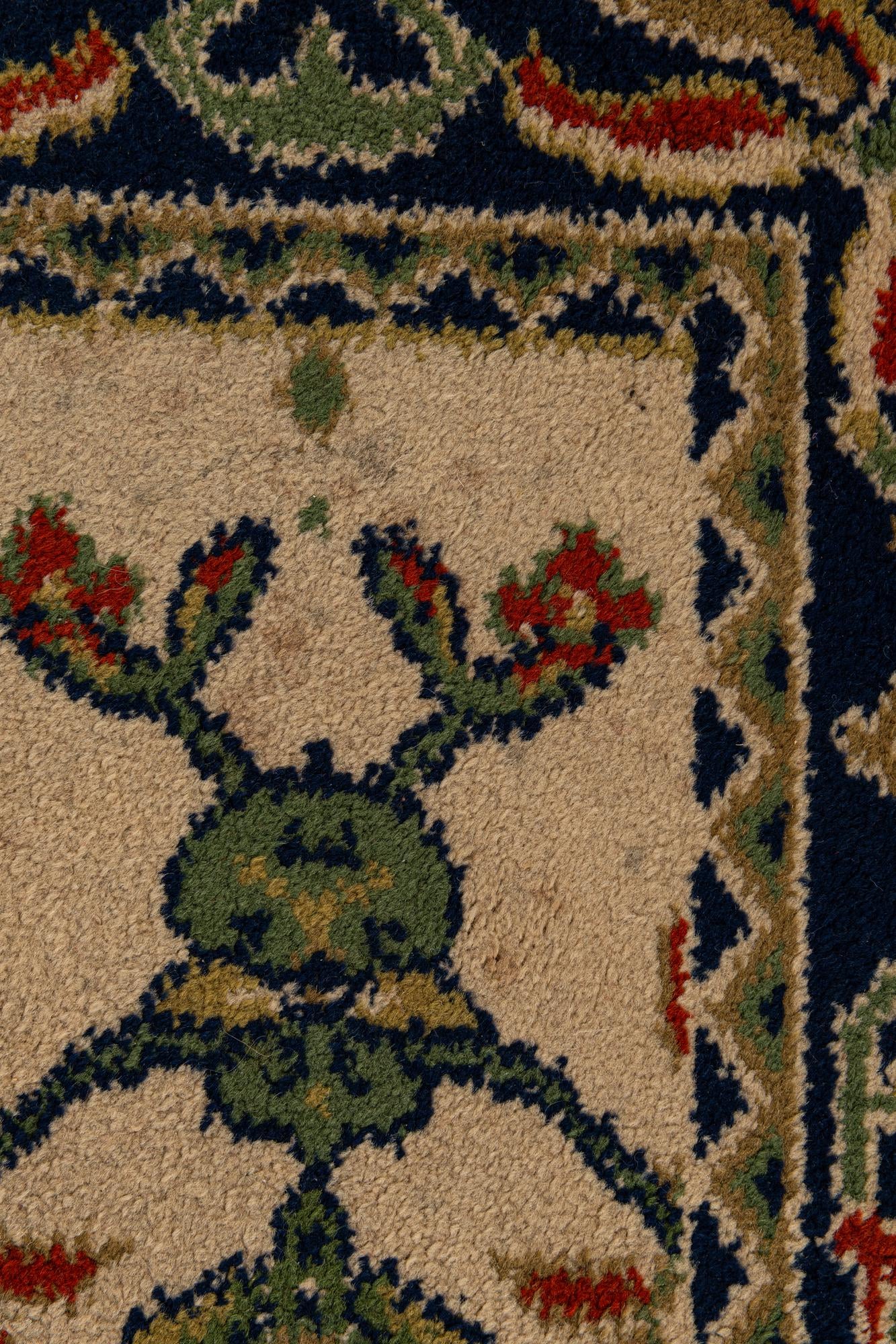 5' x 12' Sarough Wool Runner Rug