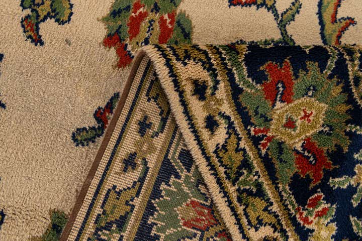 5' x 12' Sarough Wool Runner Rug